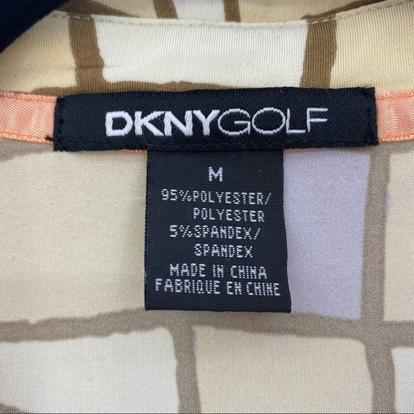 DKNY Golf- Funky Square 1/4 Zip Tee Shirt - Picture 3 of 6